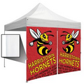 10 Foot Wide Tent Middle Zipper Wall Only w/Zipper Ends (Full-Color Full Bleed Dye-Sublimation)